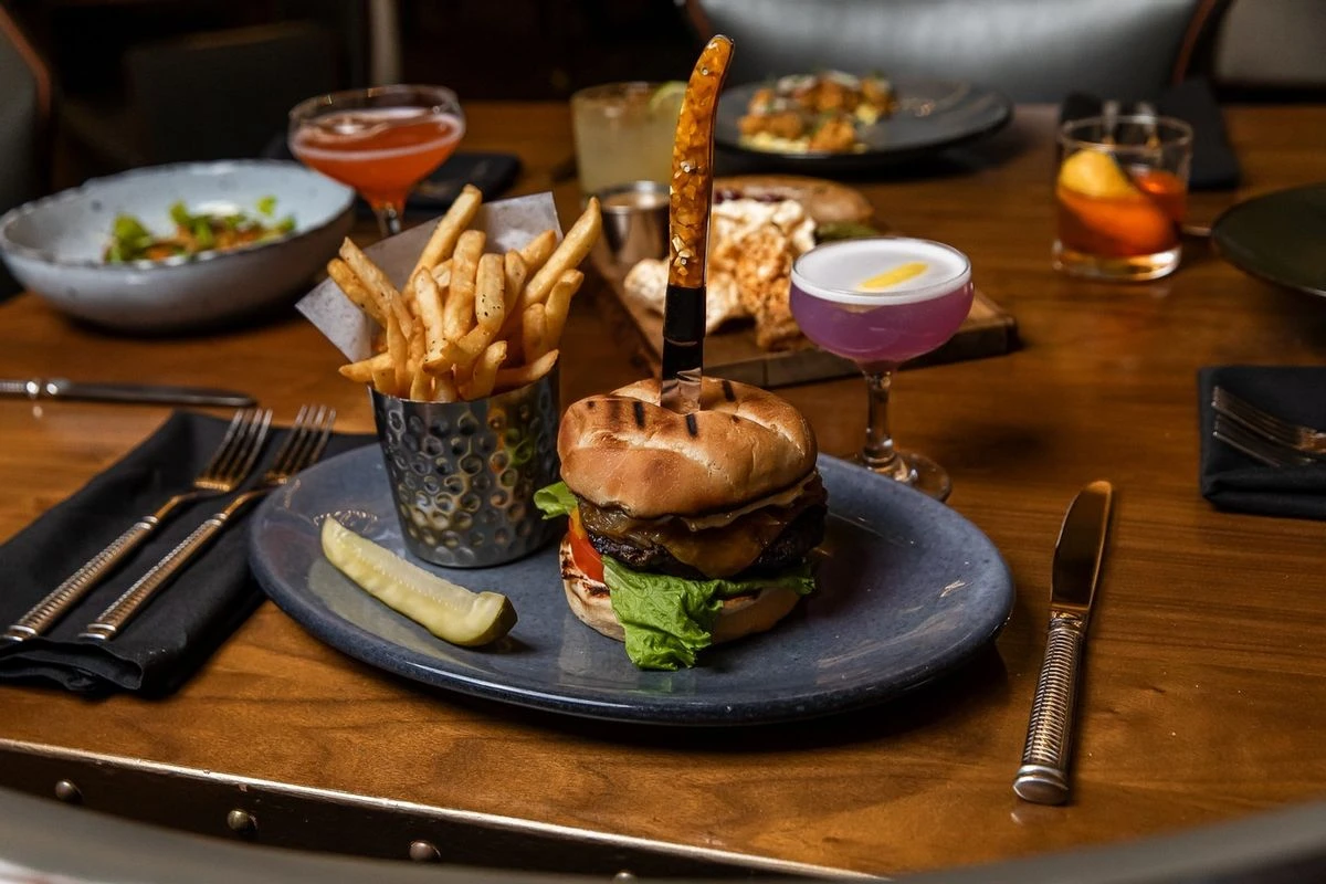 The Gregory signature dishes Frog Legs
The Vault Burger
Chargrilled Oysters